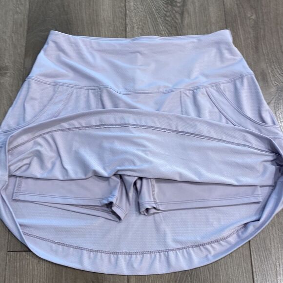 Lucky In Love 16” High Rise Lavender Golf‎ Tennis Skirt Skort Size Small - Picture 6 of 11